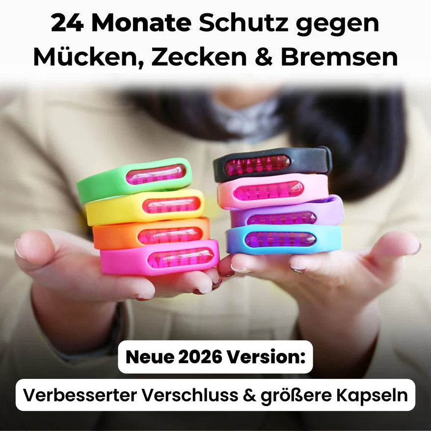 Mücken-Abwehrbänder (24-Monate Schutz)